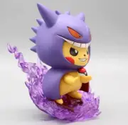 13cm Pokemon Figure Pikachu Cos Gengar Charizard Anime Card Collection