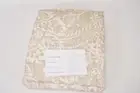 NEW Pottery Barn 2 in 1 Pole Top Curtain 50x84 Bernyce Flax Light Filtering