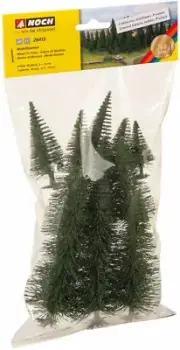 HO Scale Scenery - 26415 - Model Fir Trees 6 - 15 cm, 10 pieces