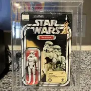 Vintage 1977 Kenner Star Wars TAKARA Stormtrooper 12B Back MOC Unpunched ⚪️