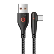 6A 120W USB-A to Type-C Cable Fast Charging Data Transmission Pure Copper Core Line 1M/2M Long for iPhone 16 16 Pro 15 P
