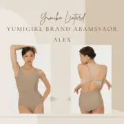 NEW Yumiko leotard Alex Mesh Toffee Bust Panel Size L