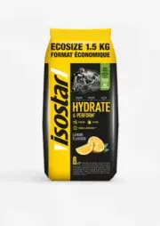 Isostar - HYDRATE & PERFORM - Lemon powder - 3.42 Ounce / 1500gr Economy Bag