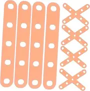 Beatifufu Hairdresser's Favorite 20 Pack Silicone Curlers Flat Spiral Curls No Mark Gentle