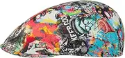[LIERYS] Keep Cool Multicolour Flat Cap Peaked Cap Men's – Made in Italy with Peak Spring Summer Summer