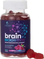 Brain Booster Gummies - Brain Supplement with B12 For Energy and Clarity