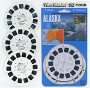 Alaska State Tour Series View-Master 3 TEST Reels and Copy Cover