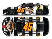 Tyler Reddick 2024 - #45 McDonald's Hamburglar - 1:24 ARC Diecast