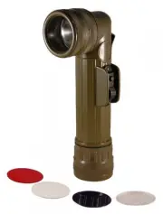 Fulton Flashlight MX991/U Right Angle Flashlight OD Green Krypton Bulb N47K