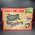 George Foreman Propane Camp And Tailgate Grill Griddle GP200GM New