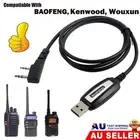 USB Programming Cable CD for Baofeng Pofung TYT Kenwood Ham Radio PC Data Line