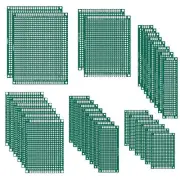 32 Pcs Double Sided PCB Board Prototype Kit 6 Sizes Universal Printed Circuit...