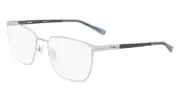 New SHINOLA by Flexon SH-31000 046 Satin Silver & Gunmetal Eyeglasses 54/18/145