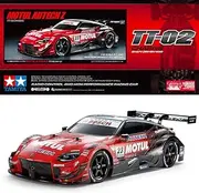 Tamiya 58735 1:10 RC Motul Autech Z 2023 TT-02 Remote Controlled Car, Vehicle, Model Building, Assembly, Hobby, RC Kit, Unpainted