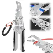 2024 New Upgrade Multifunctional Wire Stripper Crimper Cutter Pliers Wire