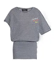 Dsquared2 Summer Lovers Breezy Dress XXS,XS navy blue