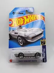 2023 Hot Wheels Corvette Grand Sport Roadster #154 Silver - Fast & Furious