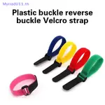 MYRIADU VELCRO 拉鍊紮帶電壓尼龍反扣拉鍊紮帶電纜自粘 VELCRO 拉鍊紮帶 VELCRO ZIP TIE