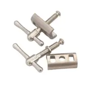 Titanium Hinge Levers & Plates for Brompton