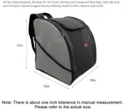 Ski Snowboard Boot Helmet Bag Camping Backpack
