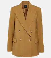[Joseph] Joseph Double-breasted wool blazer AU 12 brown