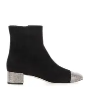 René Caovilla Embellished Pointed Toe Boots 36,40 Black