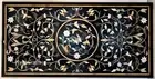 Nature Art Meeting Table for Office and Hotel Rectangle Marble Dining Table Top