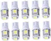 MUSISALY 10PCS LED Car Bulbs White Side Light Fit for Vehicles Motorbikes Easy Installation Versatile Use as Map License Plate Trunk Backup Light
