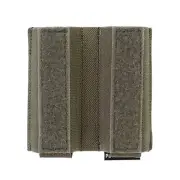 PEW Tactical 9mm Double Mag Pouch Mag Carrier Elastic DOPE Ferro Style Paintball