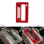 For Lincoln Navigator 07-14 Red Carbon Fiber Console Gear Shift Panel Trim Cover (for: Lincoln)