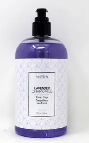 Vitabath Hand Soap Lavender Chamomile 16 Ounces