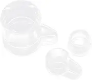 SUPVOX 2pcs Acrylic Ant Feeder Basin Bowl Visible Water Container for Ants Farm Accessory Nest Water Feeding Area