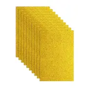 10Pcs Yellow Foam Sheets, 8"x12" Self-Adhesive EVA Foam Sheets(1.5mm Thick)