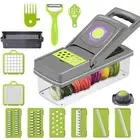 14- In - 1 Vegetable Fruit Chopper Cutter Food Onion Veggie Dicer Slicer Kitchen