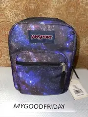 JanSport Kids Big Break Lunch Bag Insulated W/ Zipper Pocket & Handle Night Sky