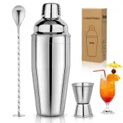 Cocktail Shaker Set Martini Shaker Set Bartender Set with Margarita Mixer Drink