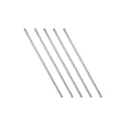5pack 304 Stainless Steel Solid Round Rod 2.5mm x 100mm for RC DIY Craft Tool