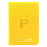 Collector's Series TOP LOADER Zip Binder - CLEAR - Yellow