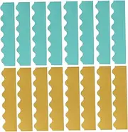 COHEALI Set of 2 Classroom Border Stickers Adhesive Bulletin Board Borders Cartoon Design Easy to Apply