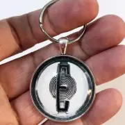 Vintage Edsel Hood Ornament Emblem Badge Logo Decal 1.2" Diameter Keychain