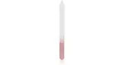 Crystal Bohemia Pink glass nail file