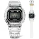 CASIO 卡西歐 G-SHOCK 40周年Clear Remix 透明錶盤 方形電子錶(DW-5040RX-7)