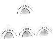 [WOFASHPURET] 4sets Gauge Stretching Kit for Ears Stylish Acrylic Ear Gauges Comfortable Fit for Women Men 50pcs*4