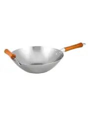 [Ken Hom] Carbon Steel Wok 32cm Stainless Steel