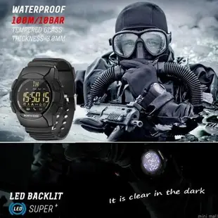 NORTH EDGE AK Sport Watch Army Led Digital Wrist