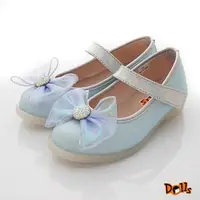 在飛比找樂天市場購物網優惠-Dolls日本公主娃娃亮鑽蕾絲娃娃鞋6755藍(中小童)