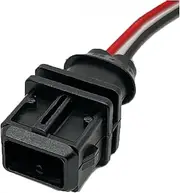 2 Pin Car Water Temperature Sensor Fuel Injector Ignition Coil Plug Waterproof Connector Wiring Harness 368354-1 1928402448 (Color : 2P Male, Size : 1Pc with 15cm Wire)