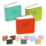 3x Mini Sketch Book Hardback Square Texture Portable Notebook Business