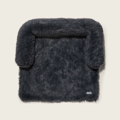 Snooza Sofa Buddy Dog Sofa Blanket Smoke Medium Large Faux Fur Bed Pet Nonslip