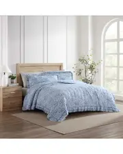 Laura Ashley Quartet Reversible Quilt Set